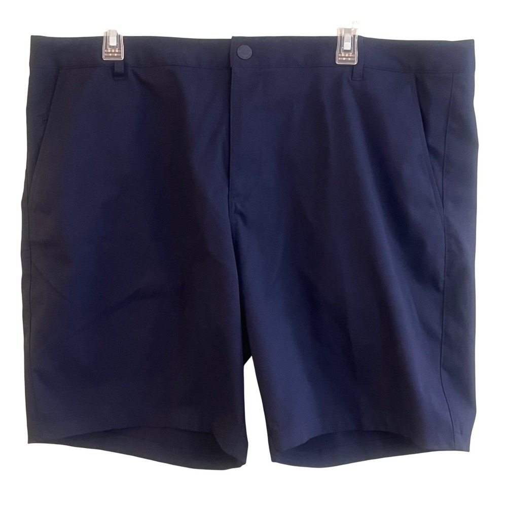 Puma Men's Enjoy Golf Pickleball Athletic Navy Shorts Polyester Stretch Chino 42